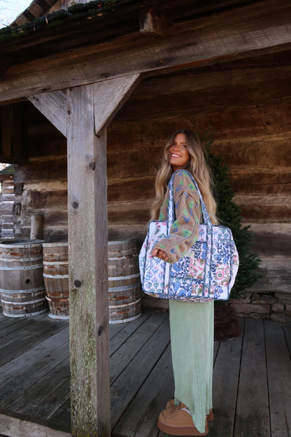 Lydia Quilted Dote Bag