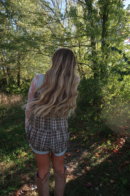 Sweet as Pecan Romper