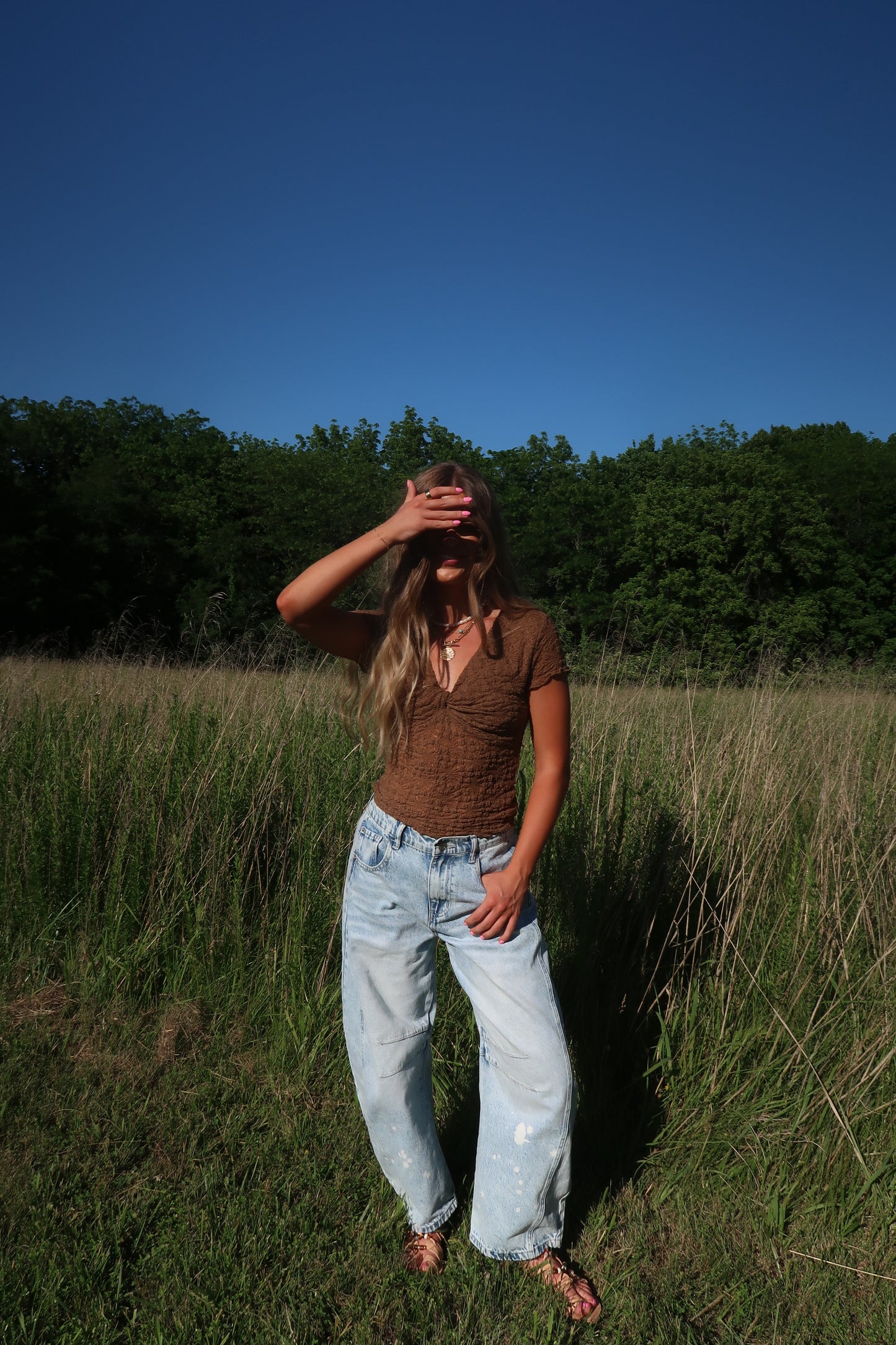 Willow V Neck Tee