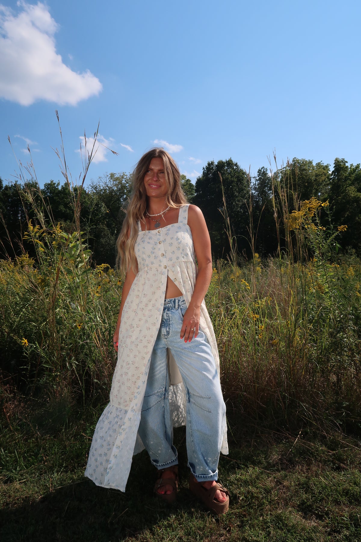 Wildflower Tiered Maxi