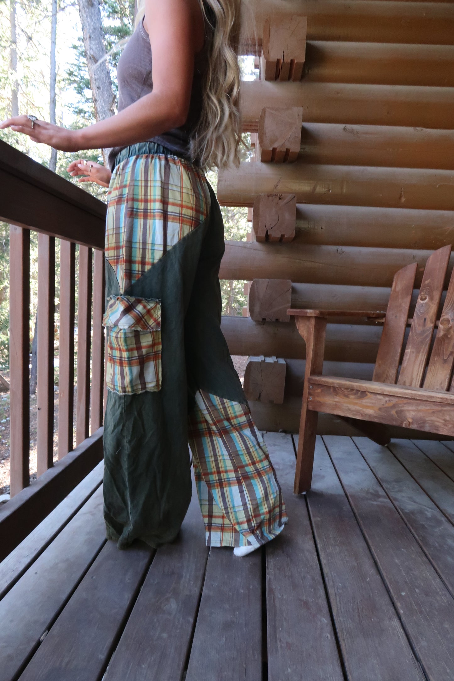 Into the Woods Plaid Pant