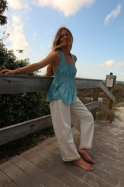 Lagoon Halter Top