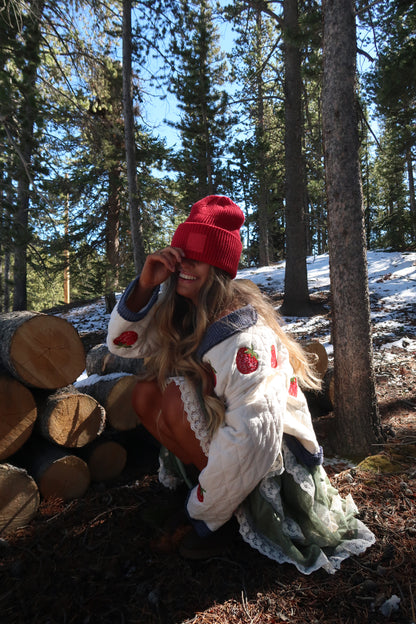 Cherry Beanie