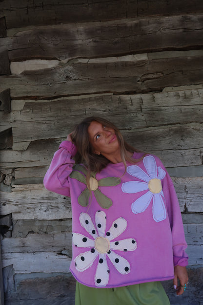 Dragon Fruit Oversized Crewneck
