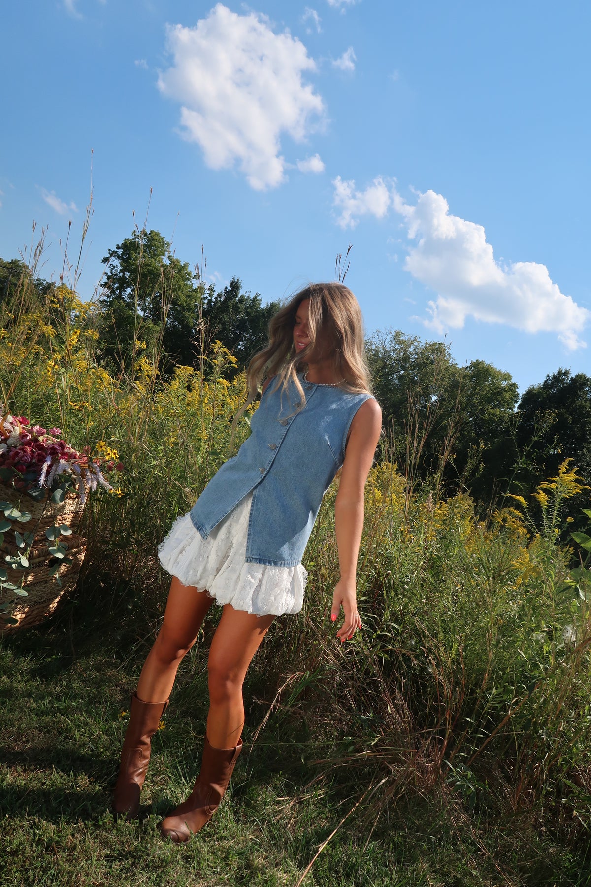 Backroads Denim Vest