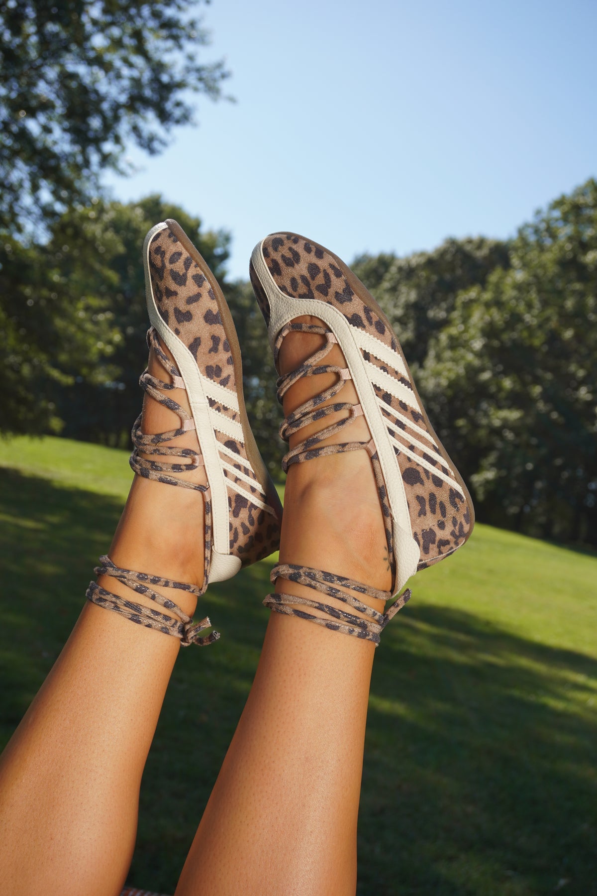 Leopard Lace Up's