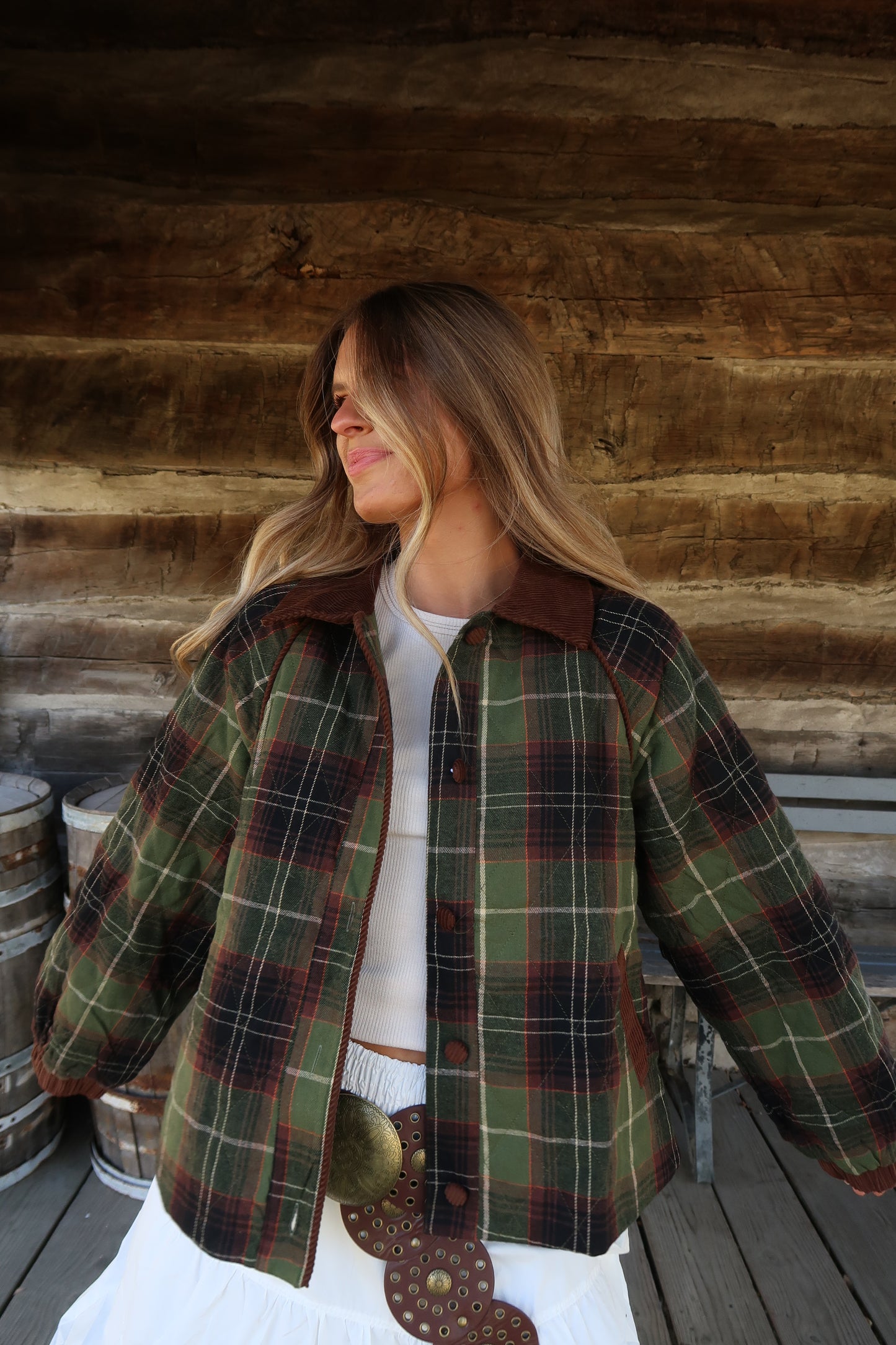 Eric Plaid Quilted Jacket