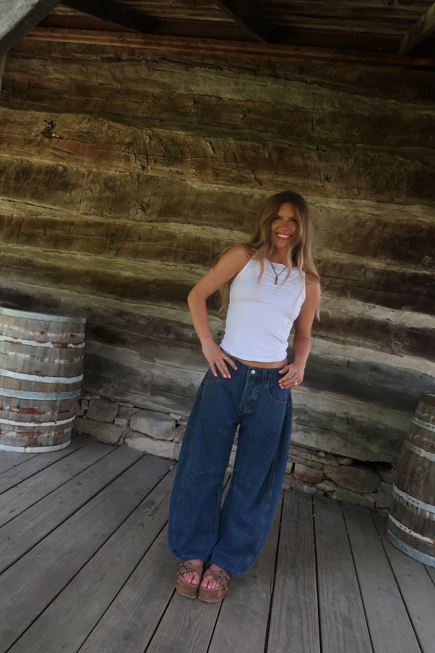 Aspyn Barrel jeans