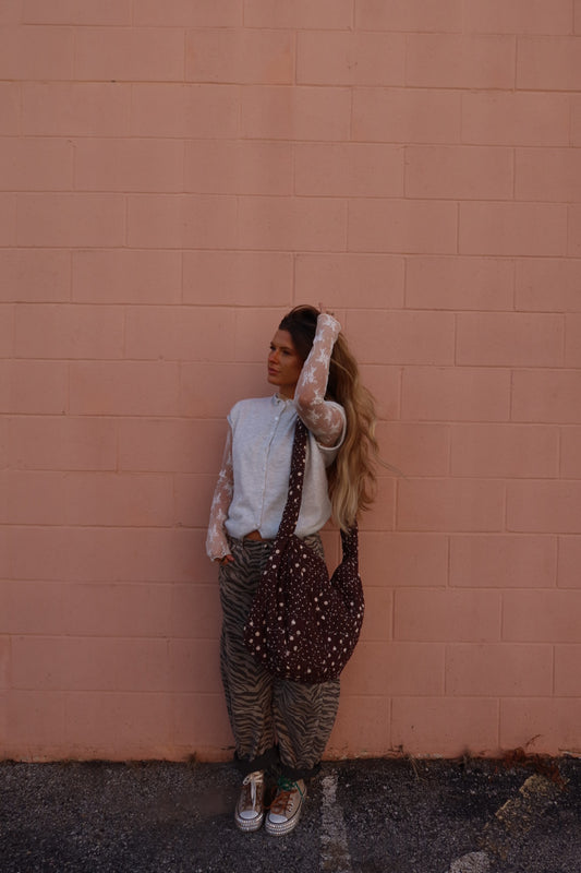 Coco Patchwork Quilted Sling Bag