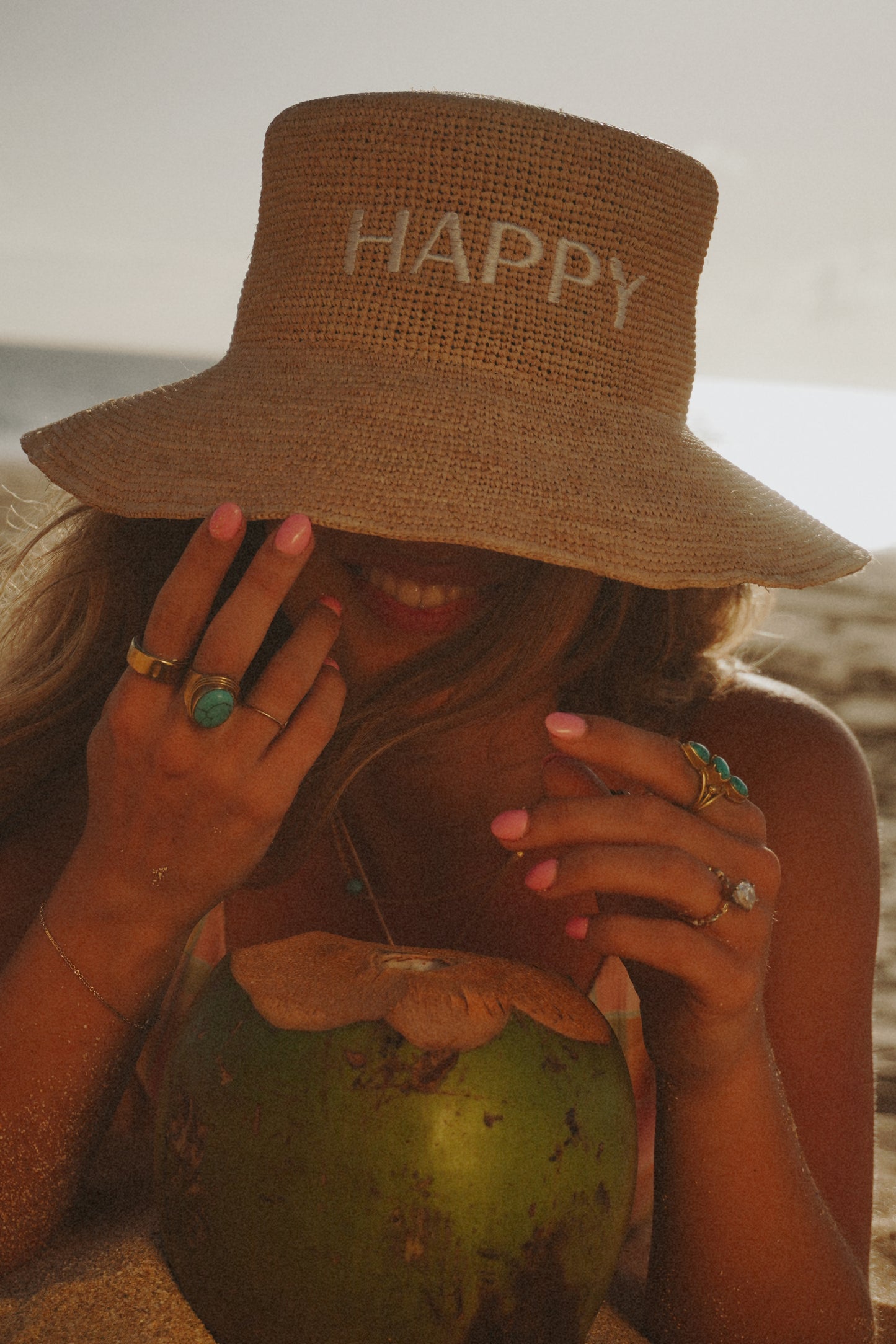 Happy Straw Hat