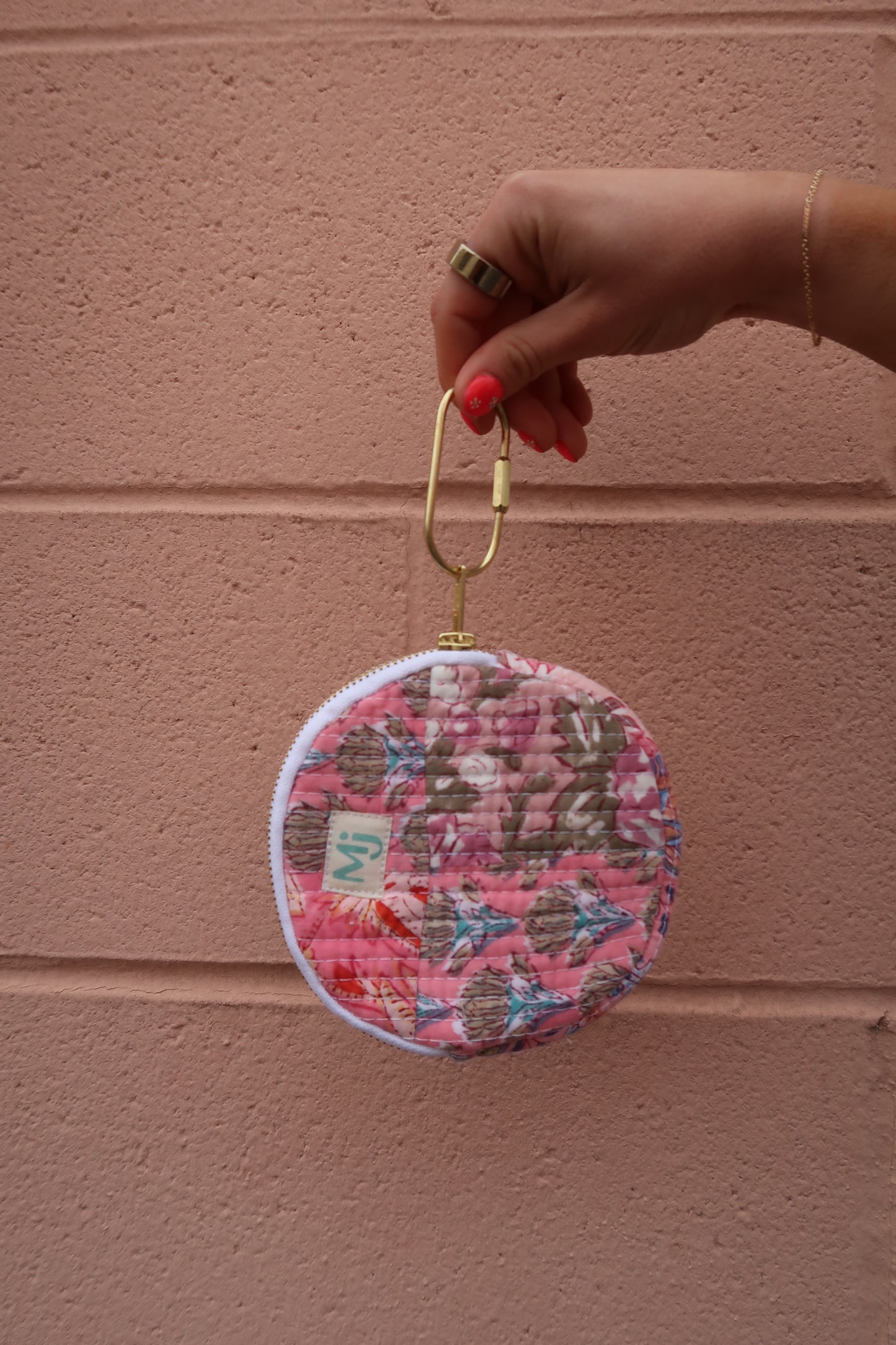 Iris Quilted Bag Pouch