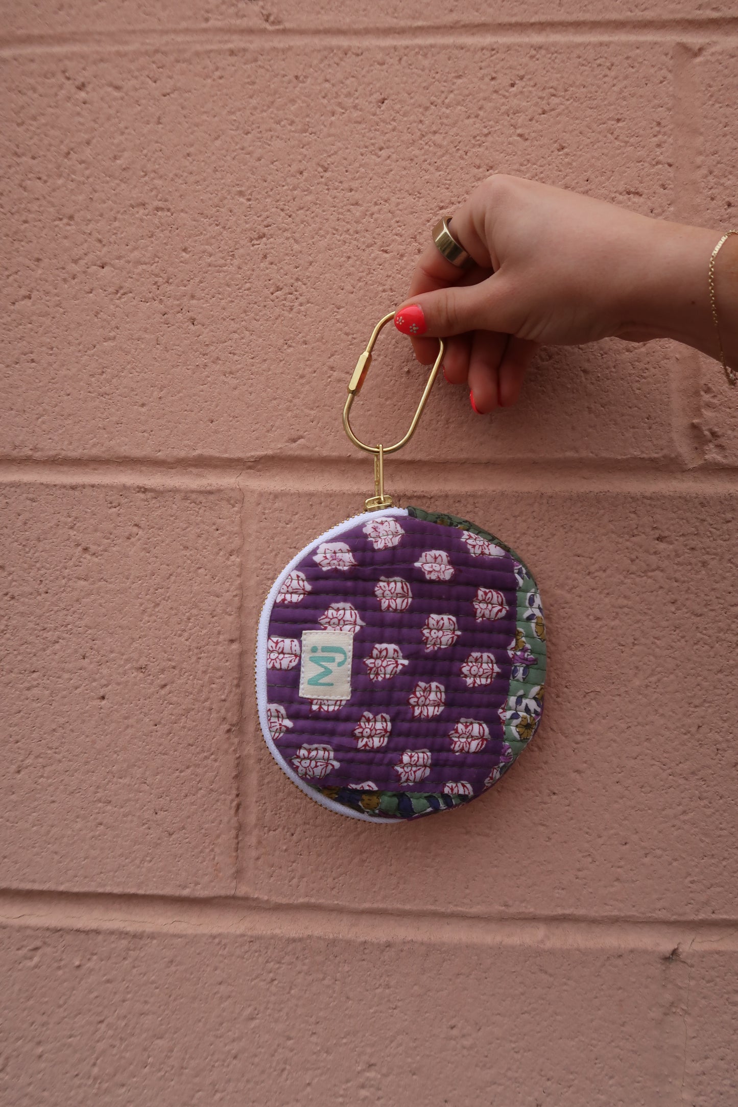 Julia Quilted Bag Pouch