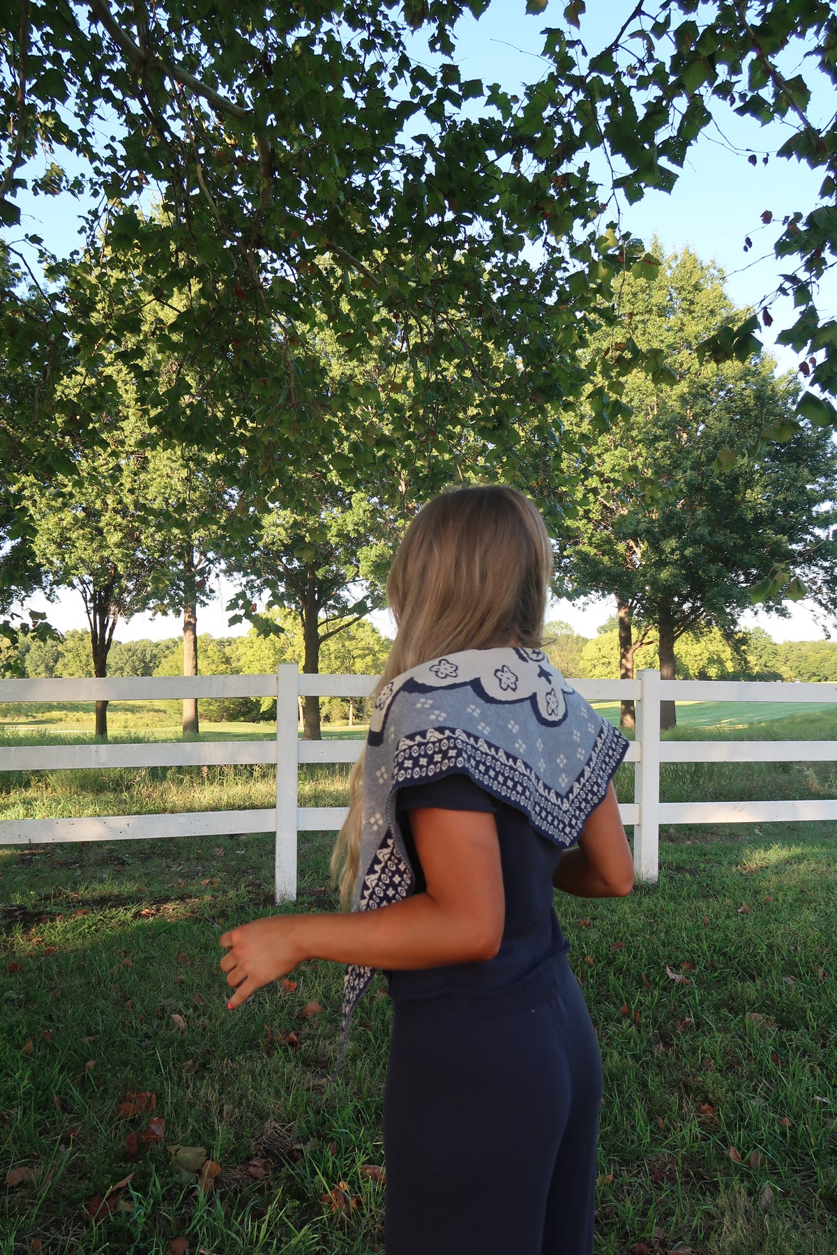 Lana Triangle Scarf