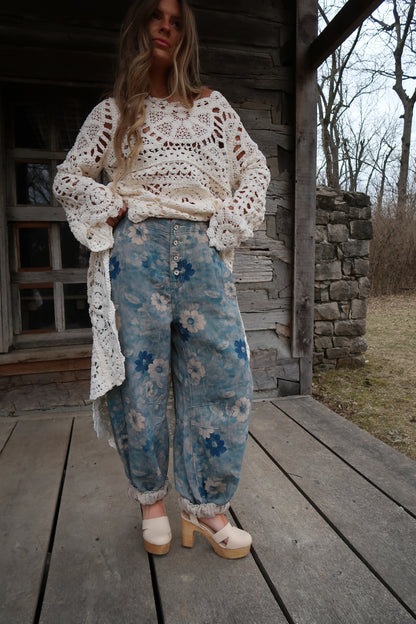 Bloom Denim Jogger
