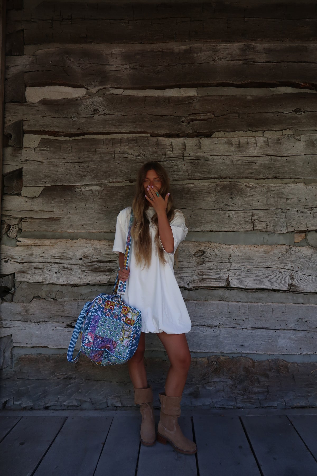 Sally Quilted XL Duffle Bag