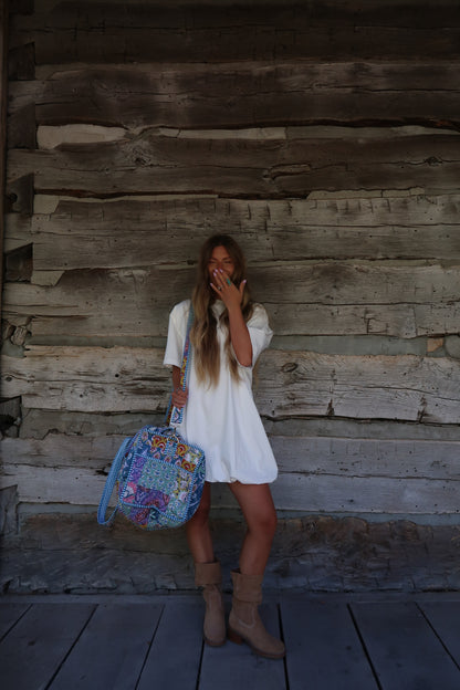 Sally Quilted XL Duffle Bag