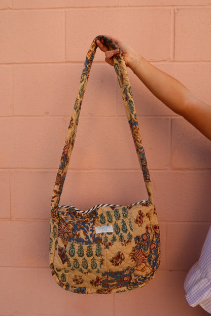 Beatrice Quilted Hobo Bag