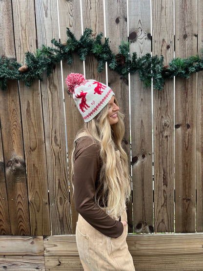 Rosie Reindeer Beanie