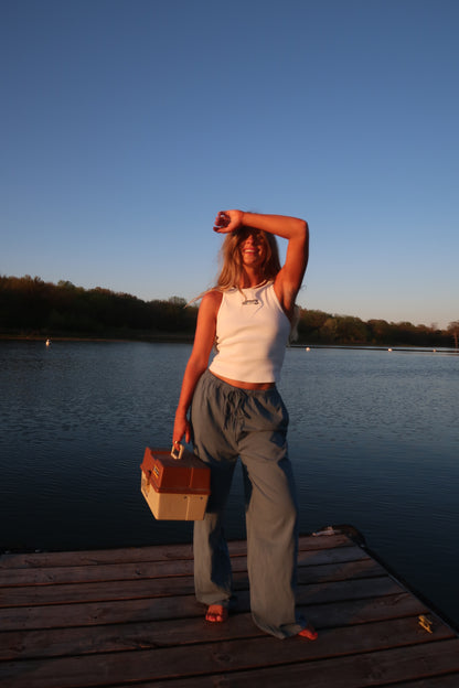 Touch Grass Stripe Pant