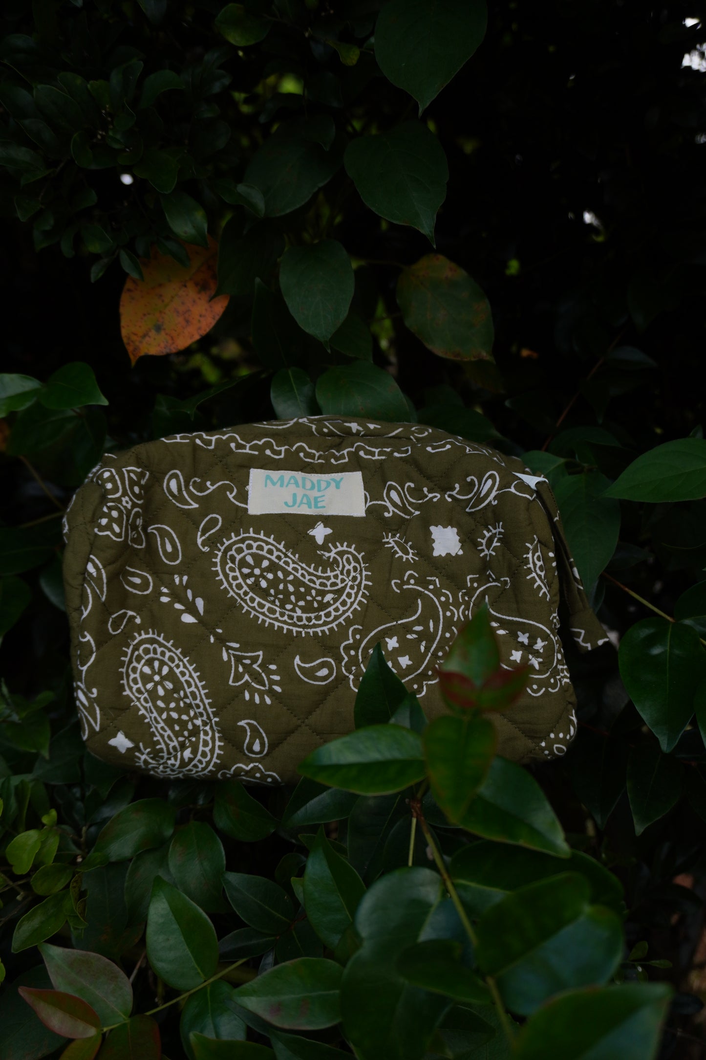 Reef Quilted Cosmetic Bag