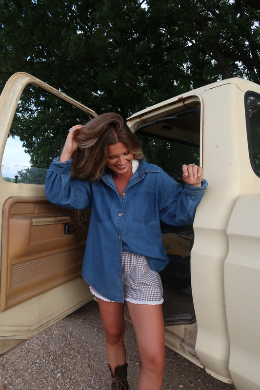 Coastal Blue Denim top