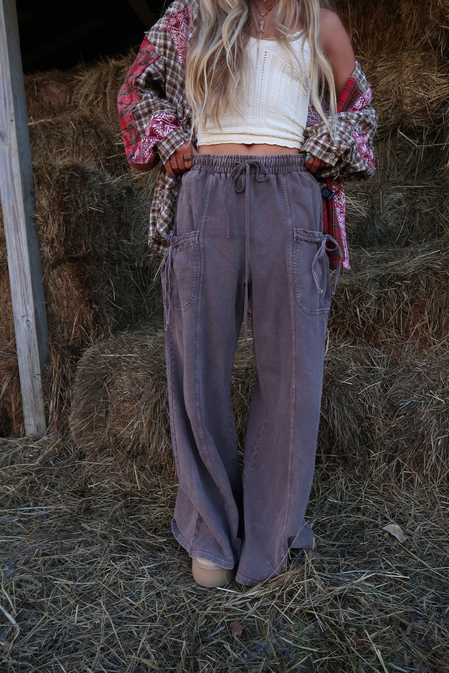 Espresso Wide Leg Pants