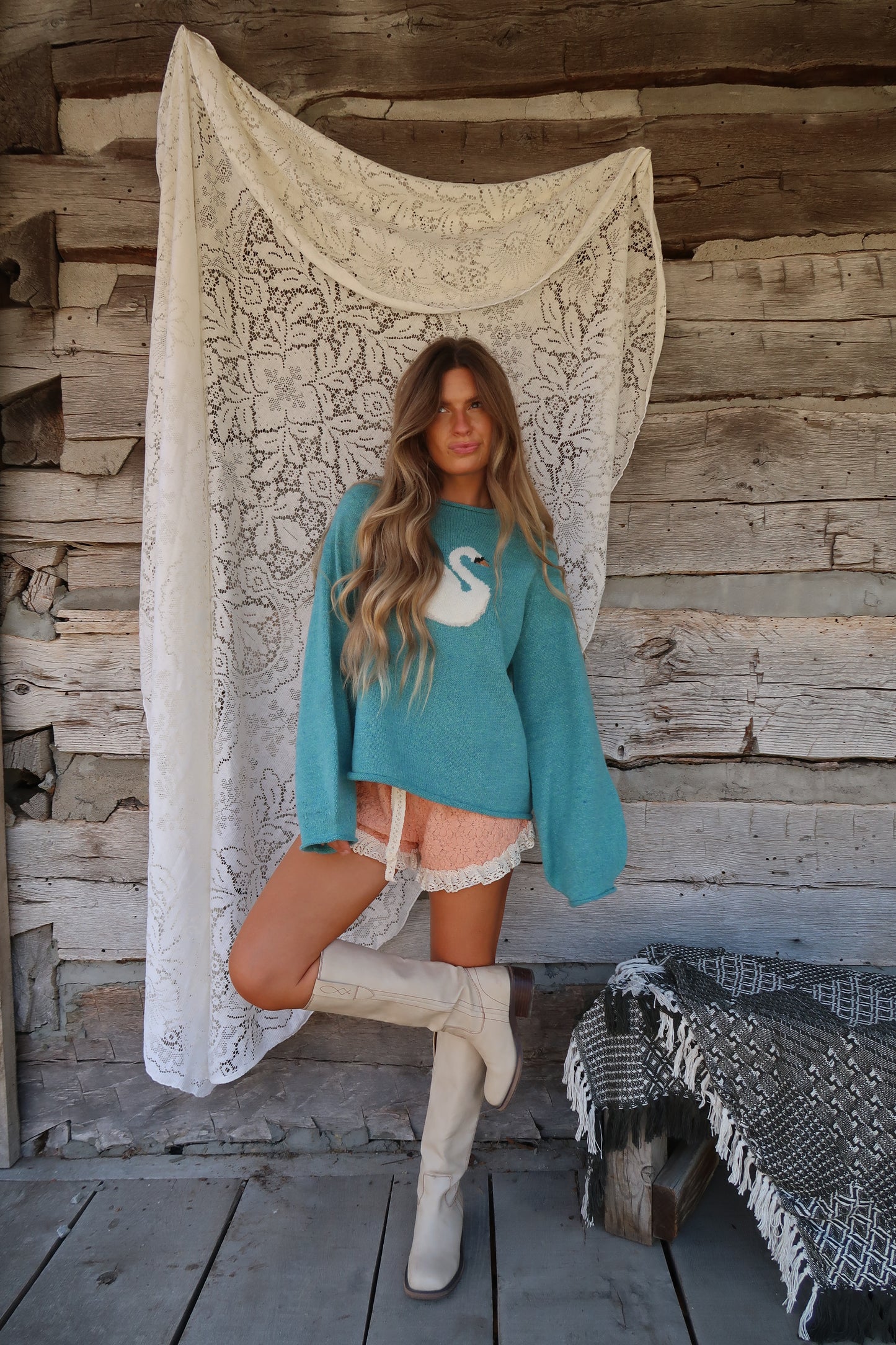 Peachy Just a gal Short