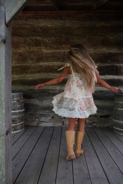 Soft Light Lace Dress