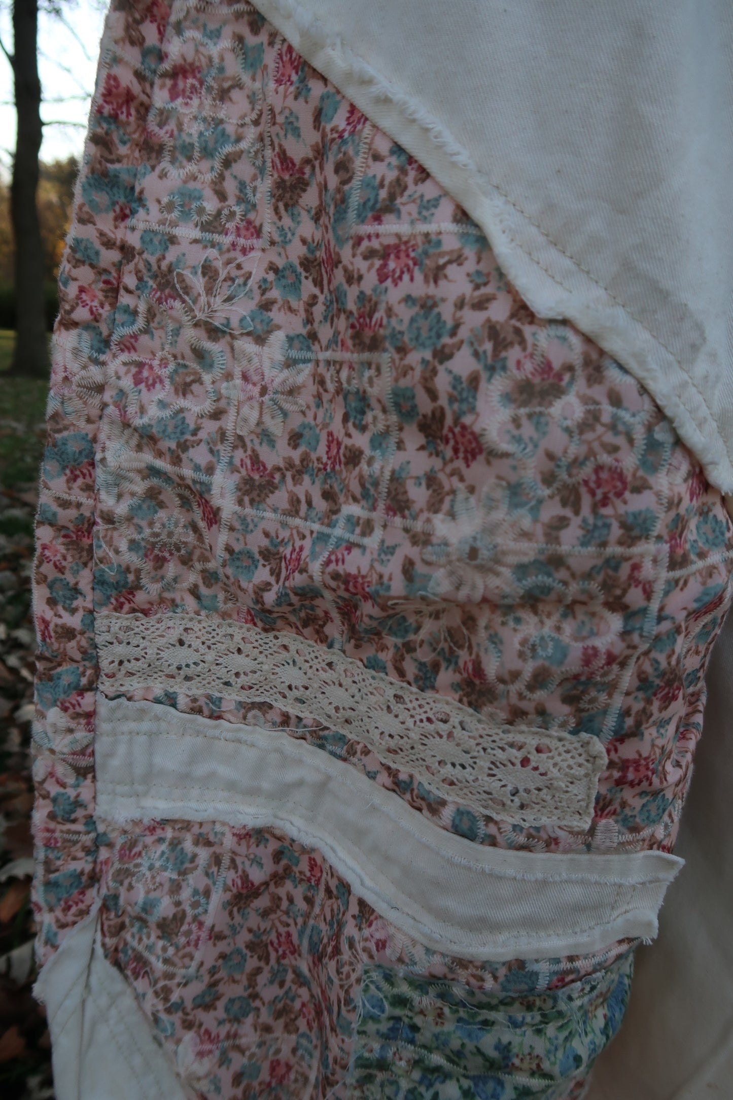 Sweet as Honey Patchwork Jogger