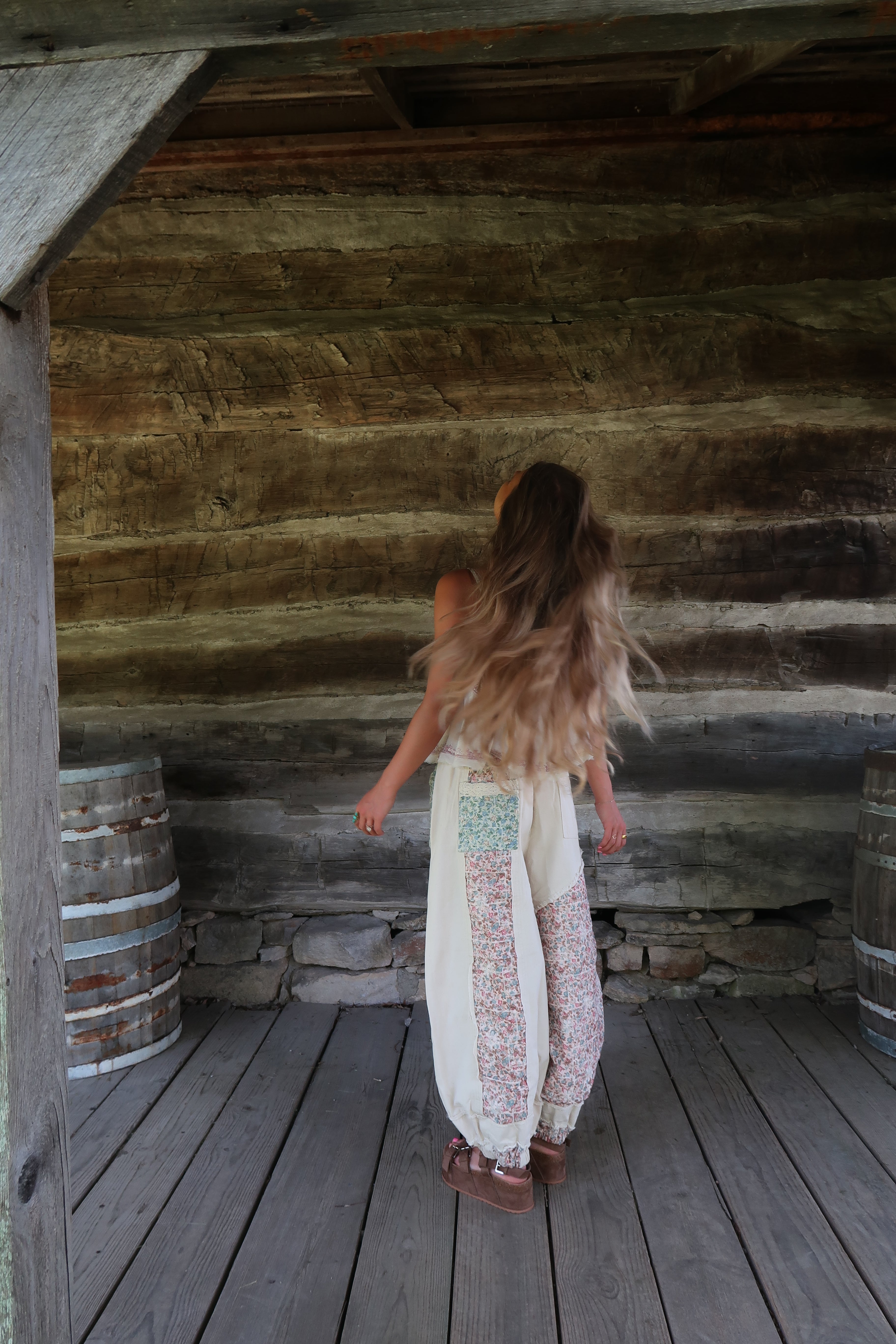 Sweet as Honey Patchwork Jogger – Maddy Jae