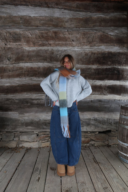 Moonlight Contrast Sweater