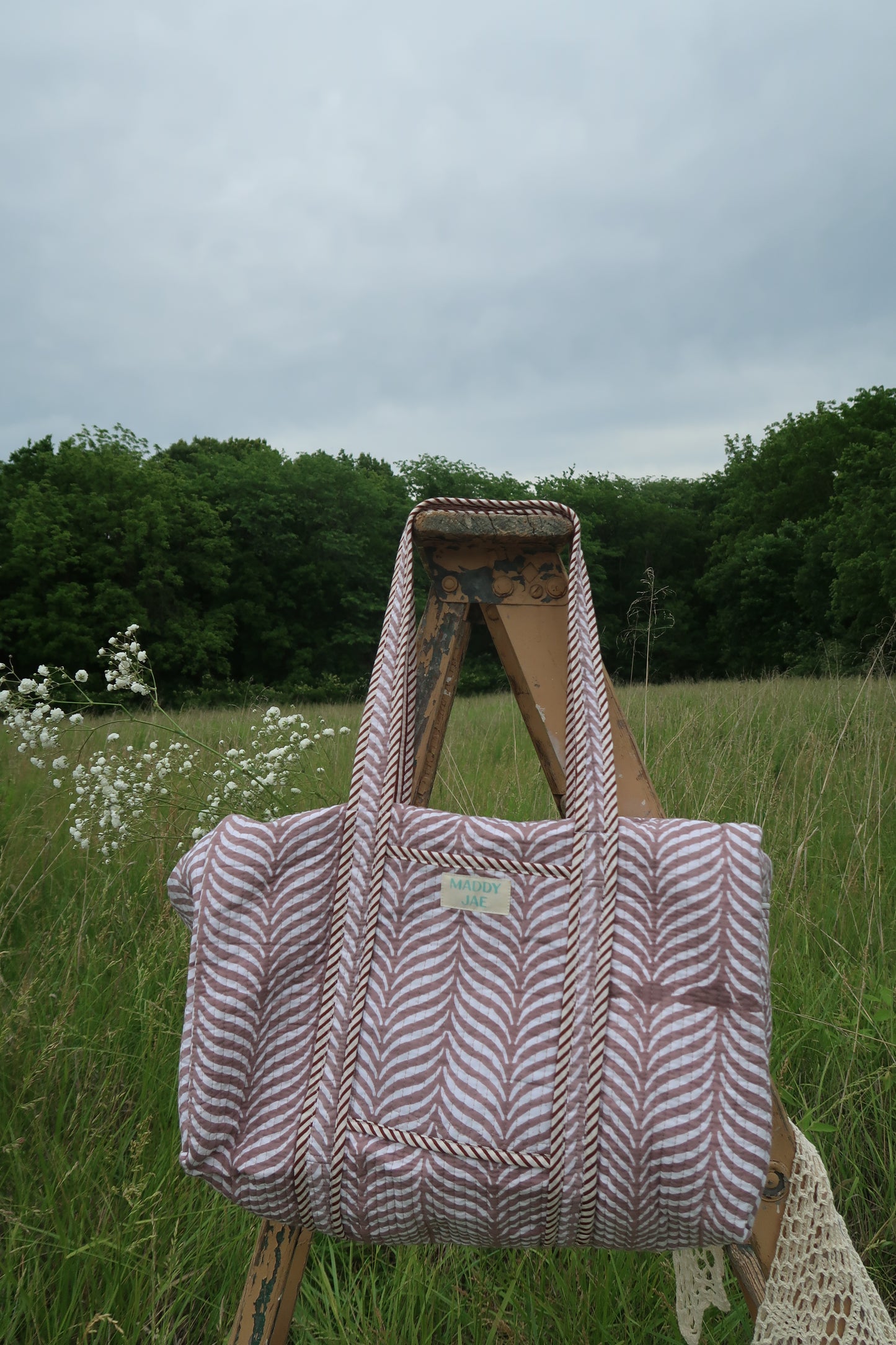 Zoey Quilted Duffle Bag