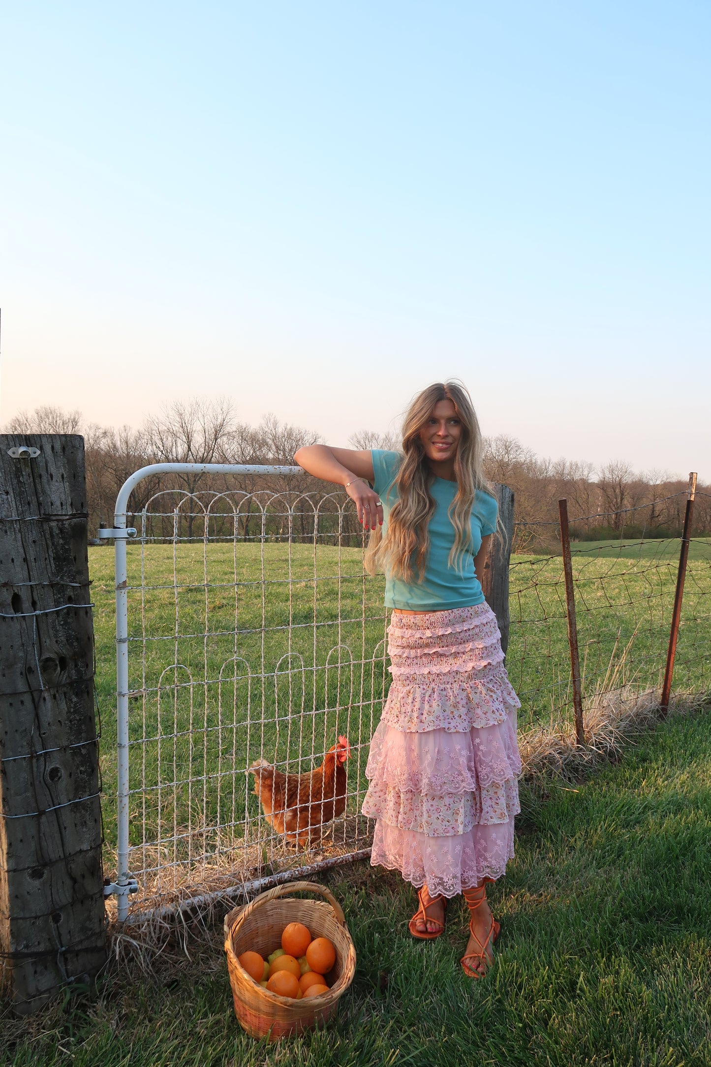 Meadow Contrast Skirt/Dress