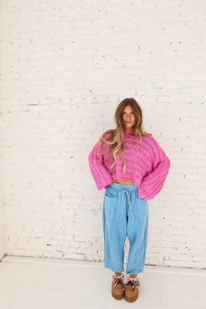 Glacier Barrel Sweats