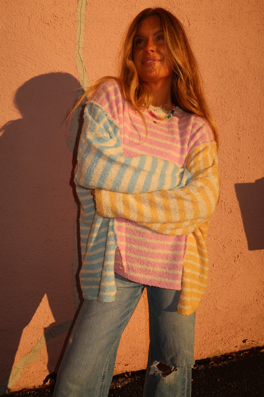 Sweet as Candy Stripe Sweater