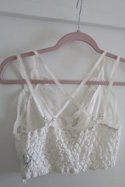 white Lace Bralette