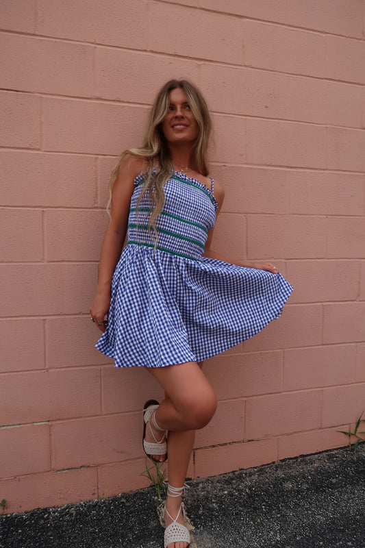 Billie Blu Gingham Romper