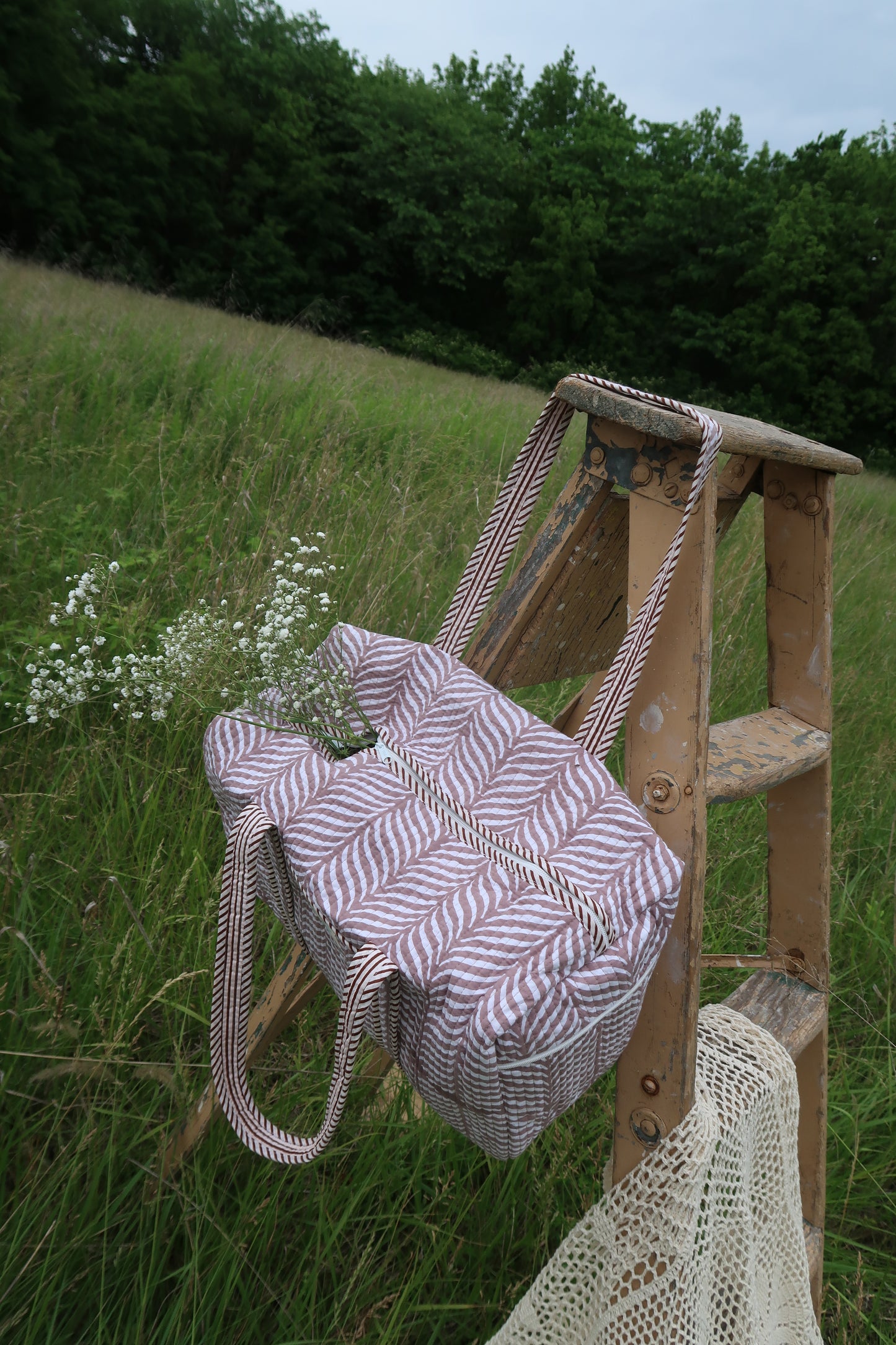 Zoey Quilted Duffle Bag