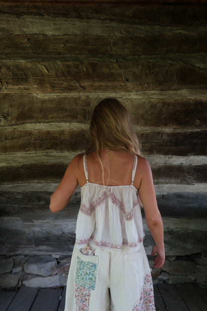 Mauve Arlo Boho Tank
