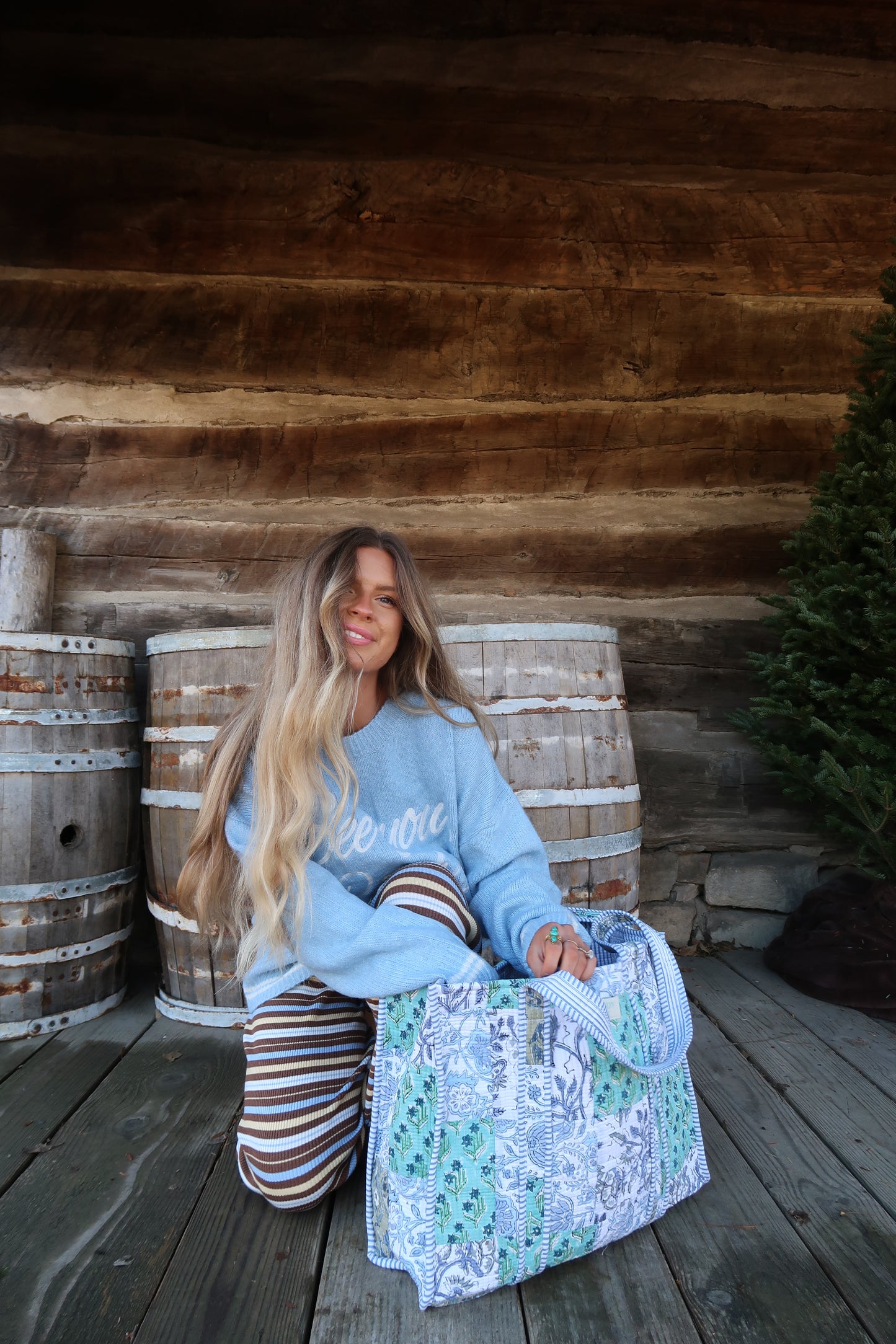 Cove Quilted Tote Bag