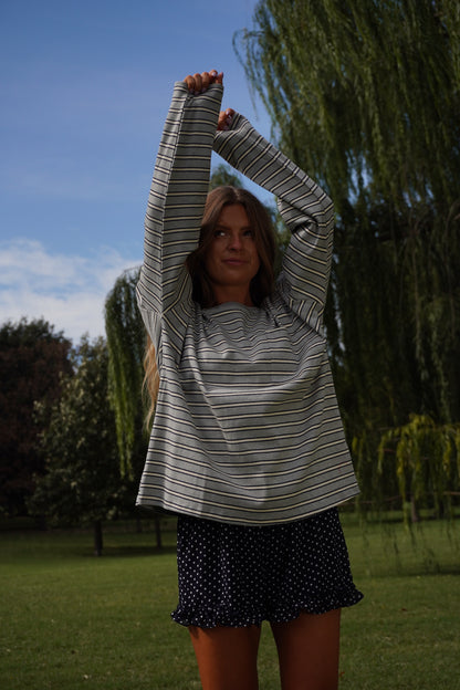 Downtown Stripe Long Sleeve