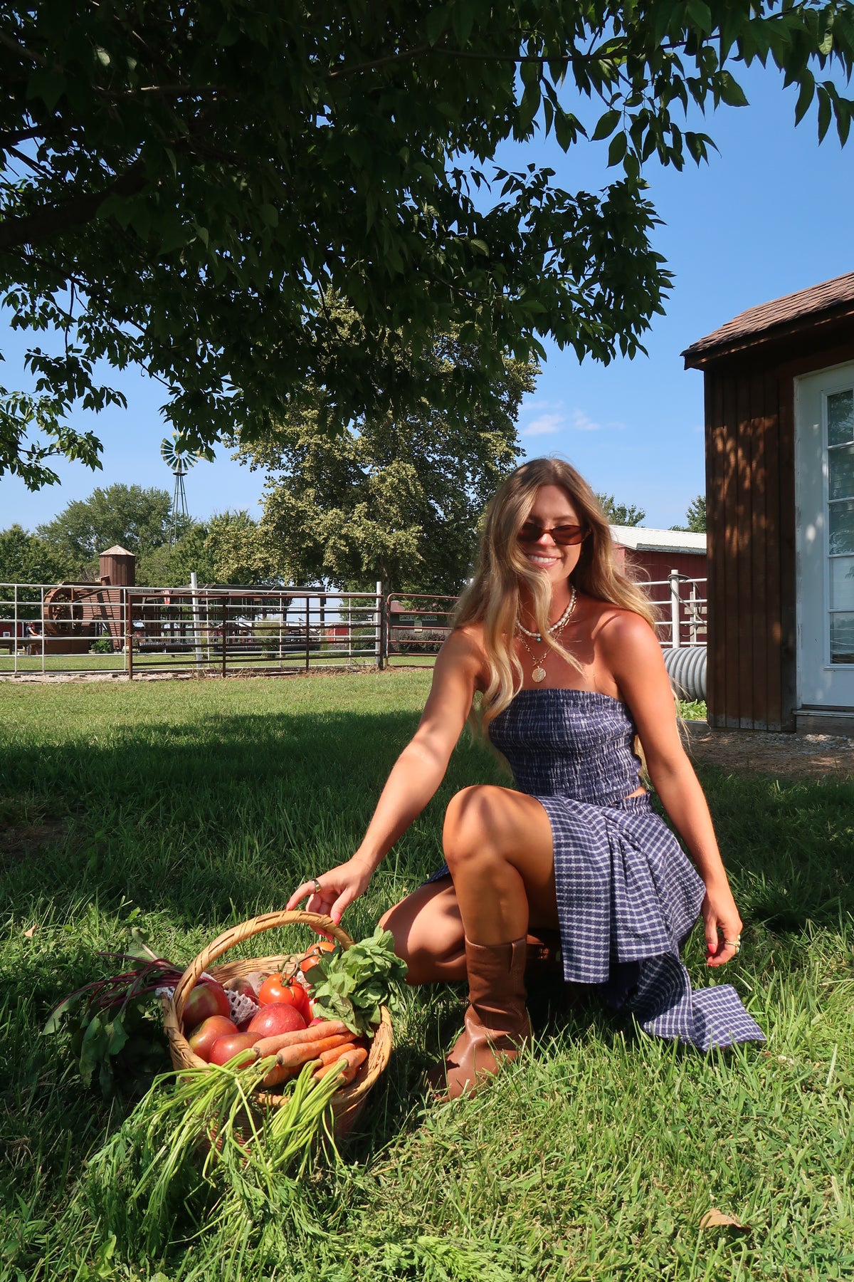 Homestead Plaid Set