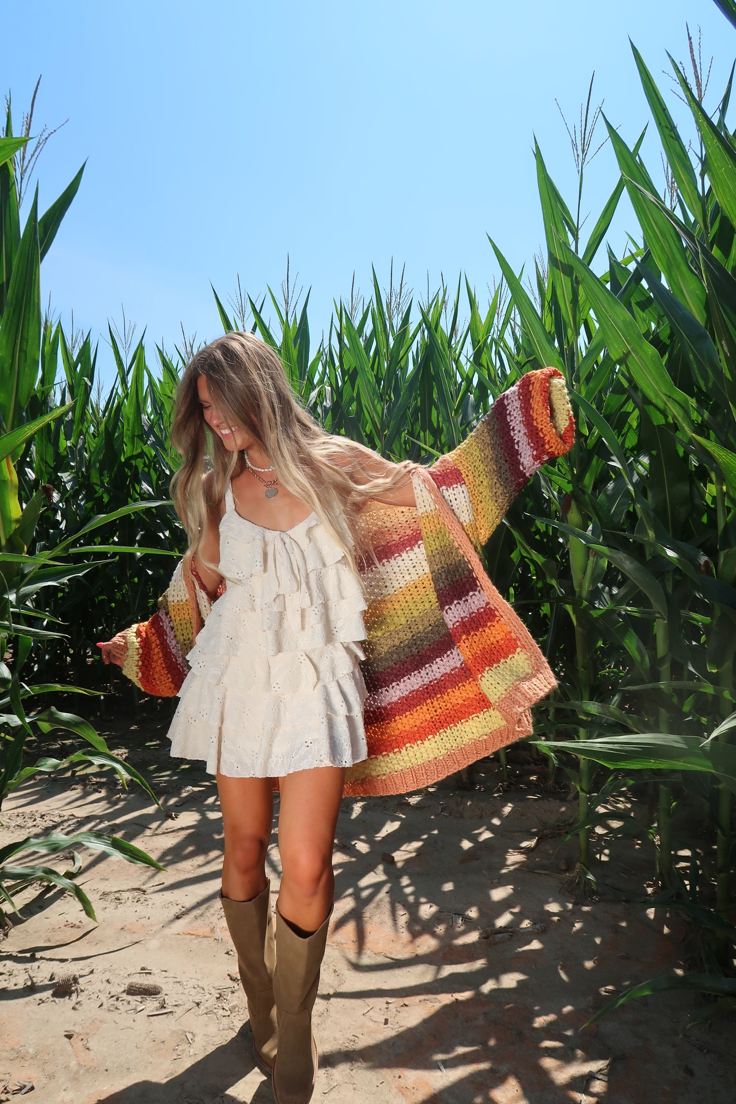 Homegrown Stripe Cardi