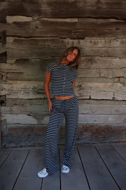 Midnight Stripe Set