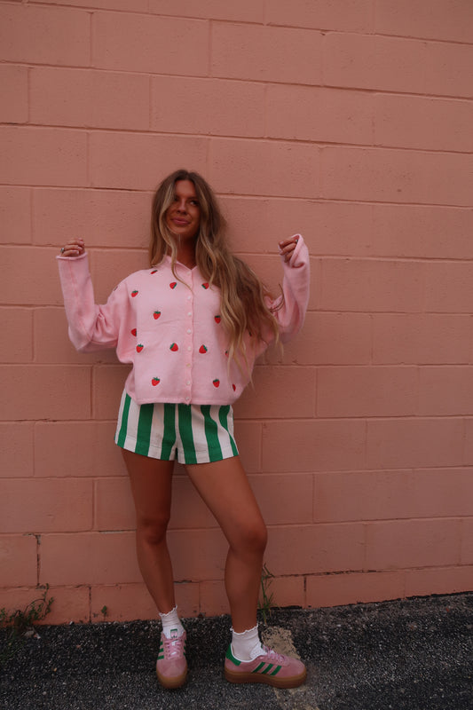 Strawberry Shortcake Cardi