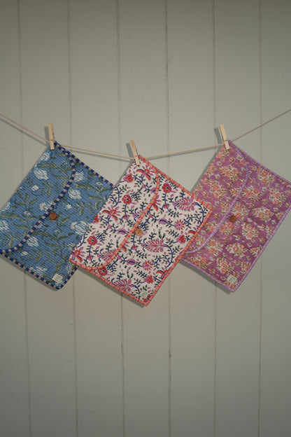 Frankie Quilted Laptop Sleeve