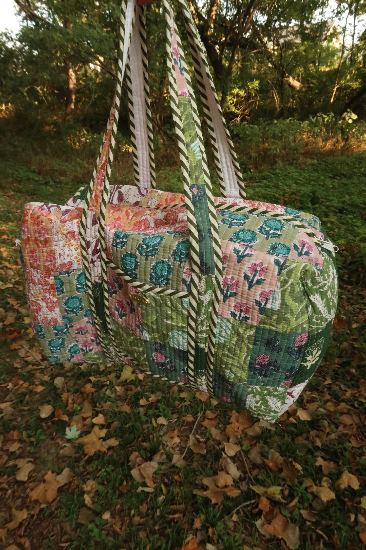 Hattie Quilted Duffle Bag