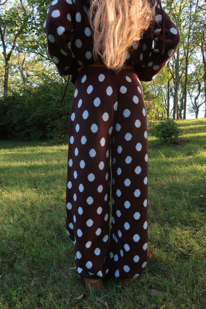 Coco Sky Dottie Knit Pants
