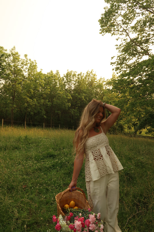 *PREORDER* Sweet as Honey Patchwork Jogger