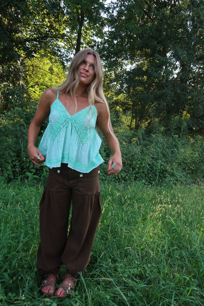 Aqua Arlo Boho Tank